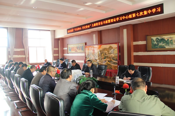 隴運(yùn)集團(tuán)公司黨委召開“不忘初心、牢記使命”主題教育讀書班暨理論學(xué)習(xí)中心組第七次集中學(xué)習(xí)（擴(kuò)大）會(huì)議